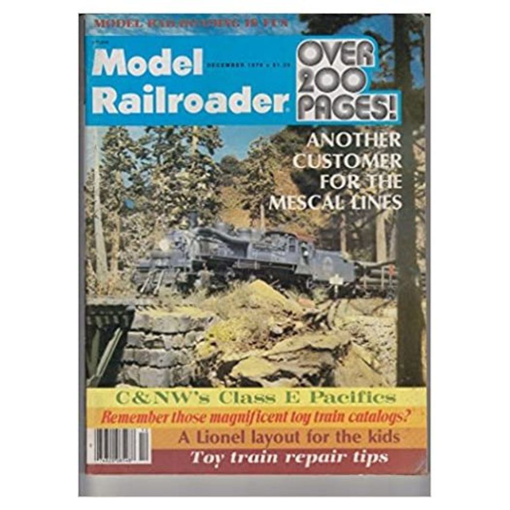 Model Railroader Magazine, December 1978, - Vol 45 No. 12 (Collectible Single Ba